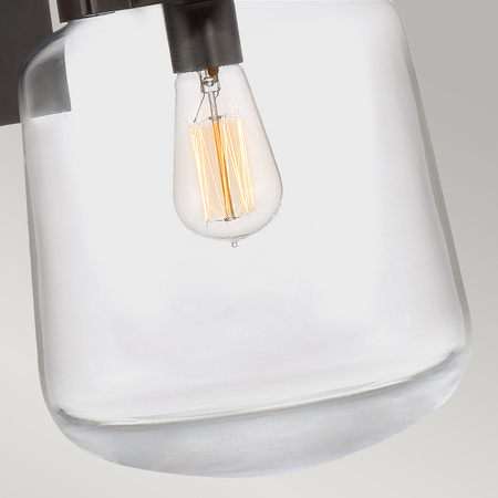 Duża latarnia naścienna Lasalle - 1 źródło światła Lasalle Quintiesse Quoizel QN-LASALLE-L-WT