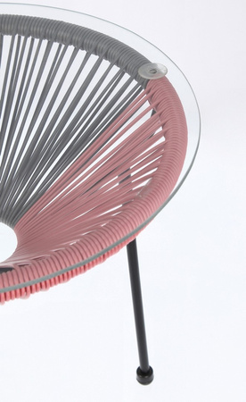 BIZZOTTO stolik ogrodowy PARKER           wielokolorowy