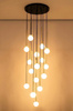 Lampa wisząca CANNON DISC 16 złota