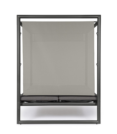 BIZZOTTO łóżko ogrodowe KONNOR szare