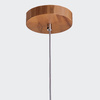 Lampa wisząca Physalis Brązowy, Drewno Quintiesse Accord QN-PHYSALIS-P-M-TEAK
