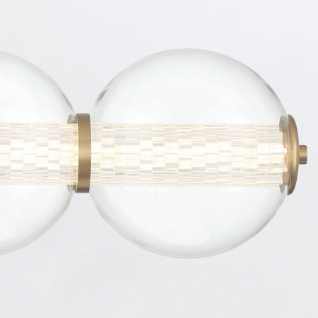 Kinkiet Atomo - 4 źródła światła - Szczotkowane złoto Quintiesse Eurofase QN-ATOMO-4W-BG