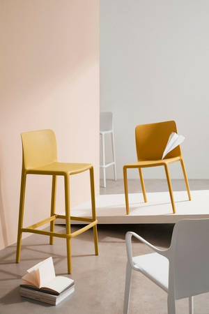 BIZZOTTO krzesło ogrodowe CHLORIS ARM     białe