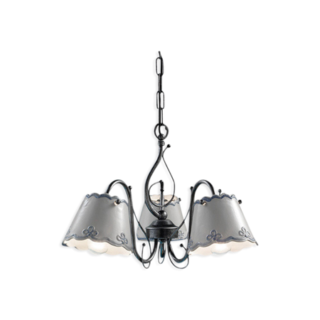 LAMPADARIO / CHANDELIER RAVENNA Ferroluce C926