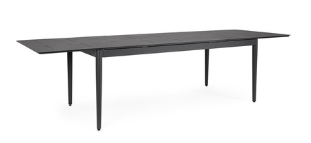 BIZZOTTO stół ogrodowy NEBULA 200-300     czarny / rozkładany