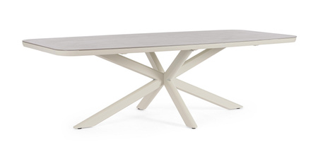 BIZZOTTO stół ogrodowy ISACCO PELICAN     240x110 beżowy