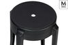 MODESTO stołek CALMAR 46 czarny - polipropylen