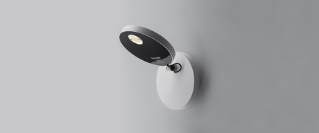 Demetra Spotlight - with Switch ARTEMIDE szary 1730W10A
