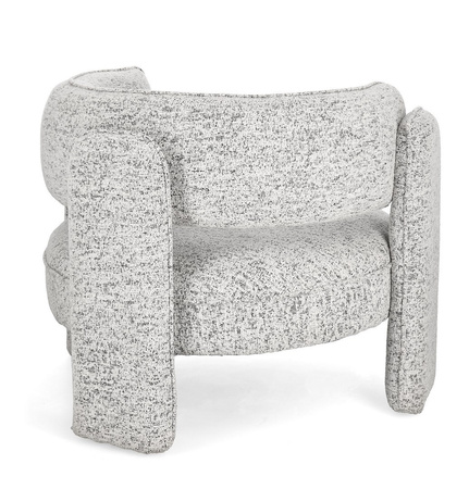 BIZZOTTO fotel AISHA jasny szary