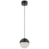 Mała lampa wisząca LED Moonlit - Matowa czerń Moonlit Quintiesse Kichler QN-MOONLIT-P-MBK