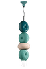 SOSPENSIONE 4 ELEMENTI - PENDANT WITH 4 ELEMENTS BUMBUM Ferroluce C2764-MIX