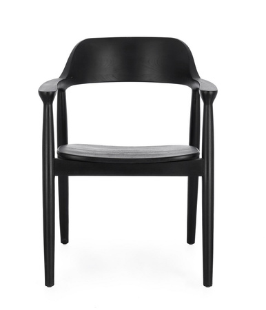 BIZZOTTO krzesło IDRIS czarne