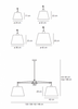 TOLOMEO BASCULANTE 2 BRACCI 32cm szary ARTEMIDE 0630010A+0781010A