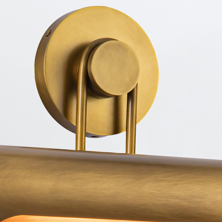 Średnia obrazówka Wynwood - 2 źródła światła - Vintage mosiądz Quintiesse QN-WYNWOOD-PL-M-VBS