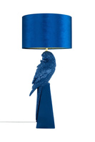 KARE lampa stołowa PARROT 84 cm niebieska