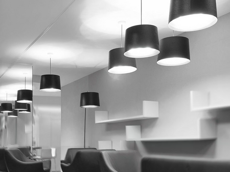 Lampa wisząca Twiggy Large - Czarny FOSCARINI