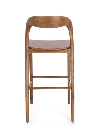 BIZZOTTO krzesło barowe MILEY brązowe