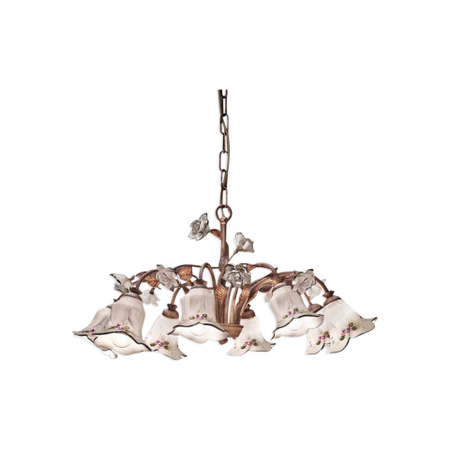 LAMPADARIO  / CHANDELIER  PISA Ferroluce C1205-8