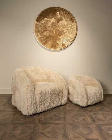 RICHMOND fotel obrotowy ARCUS piaskowy