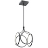 Lampa wisząca LED Ciri - Matowa czerń Ciri Quintiesse Kichler QN-CIRI-P-MBK