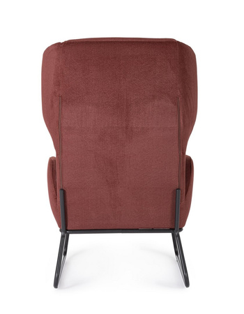 BIZZOTTO fotel OPHELIA czerwony