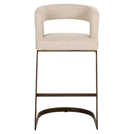 RICHMOND krzesło barowe ELLIS beżowe