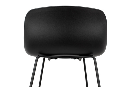 Krzesło barowe COMA 66 czarne