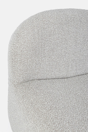 BIZZOTTO fotel BASSILLA szary