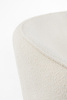 BIZZOTTO fotel AVRIL biały