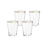 KARE komplet 4 szklanek HOMMAGE 300 ml