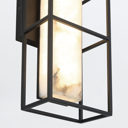 Średni kinkiet Blakley - 1 źródło światła - Matowa czerń Quintiesse Eurofase QN-BLAKLEY-M-BK