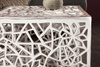 INVICTA zestaw stolików ABSTRACT srebrny - aluminium