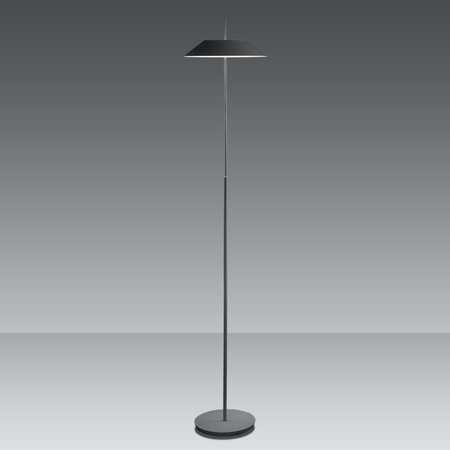 Vibia Mayfair Lampa Stojąca LED ze Ściemniaczem, 30, wys. 147 cm, Grafitowy Mat