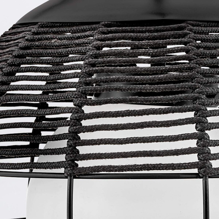 Mała lampa wisząca Maddox - 1 źródło światła - Czarny Quintiesse QN-MADDOX-P-S-BK-BK